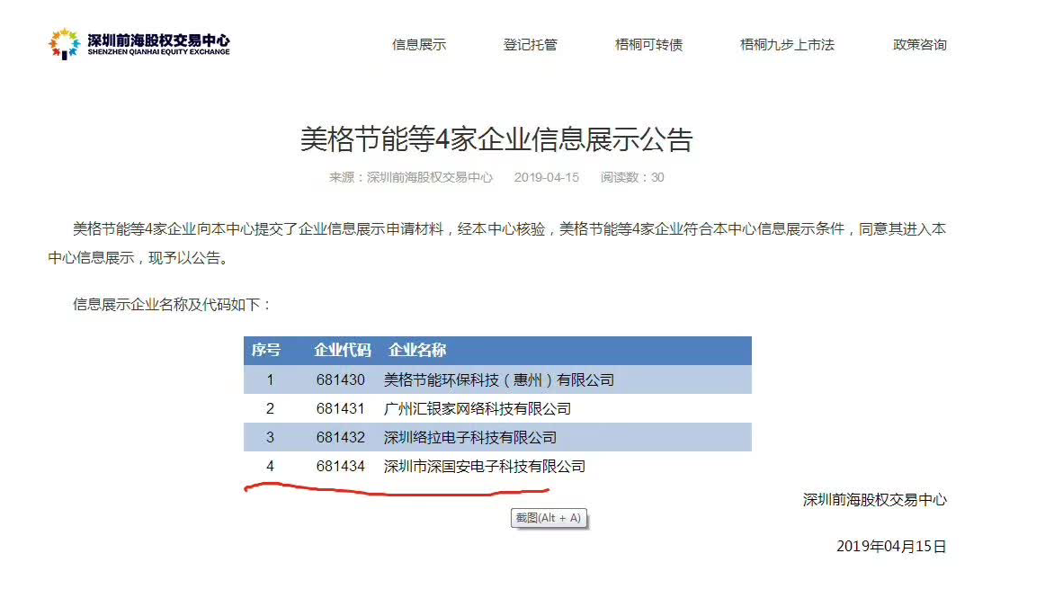 深国安上市