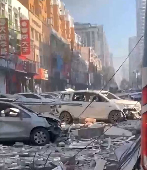 沈阳一饭店燃气爆炸事故