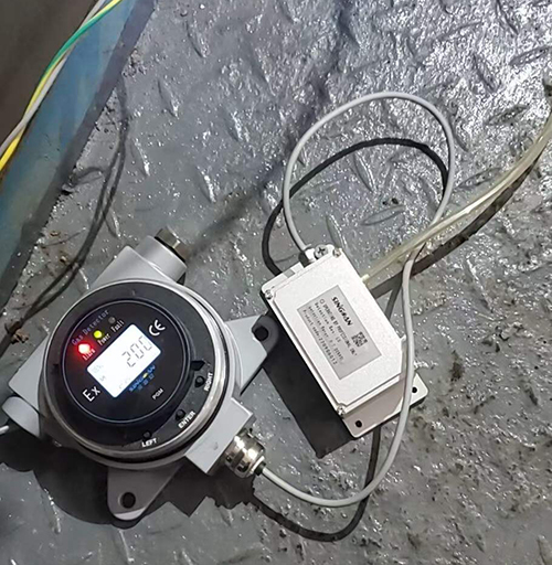 水泥厂一氧化碳kok体育安装现场图