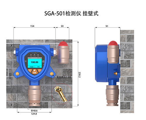 固定式硫化氢检测仪
